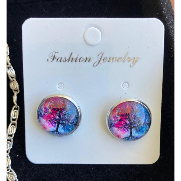 Tree 3 piece jewelry set - Picture 2 of 5